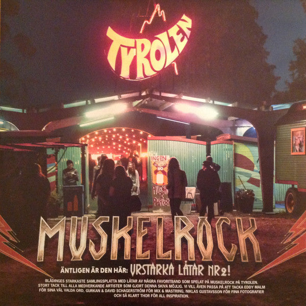Various ~ Muskelrock Urstarka Låtar Nr 2 (Vinyl) - Djungel & Jazz