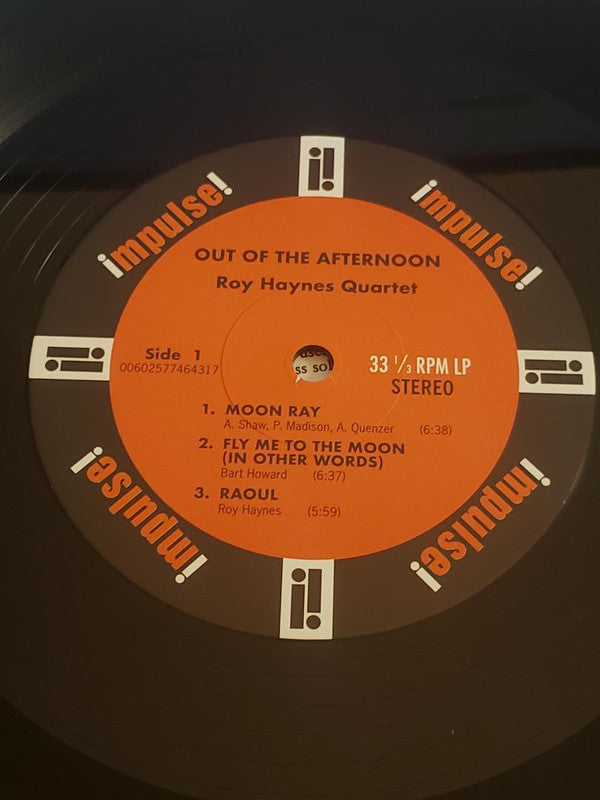 Roy Haynes Quartet ~ Out Of The Afternoon (Vinyl) - Djungel & Jazz