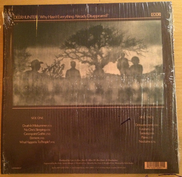 Deerhunter ~ Why Hasn't Everything Already Disappeared? (Vinyl) - Djungel & Jazz
