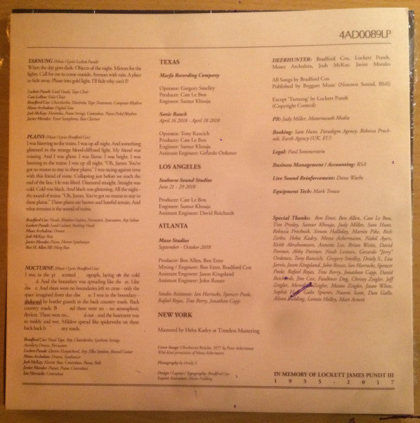 Deerhunter ~ Why Hasn't Everything Already Disappeared? (Vinyl) - Djungel & Jazz