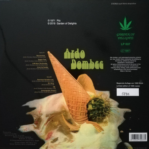 Ardo Dombec ~ Ardo Dombec (Vinyl) - Djungel & Jazz