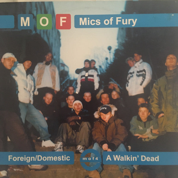 Mics Of Fury ~ Foreign/Domestic / A Walkin' Dead (Vinyl) - Djungel & Jazz