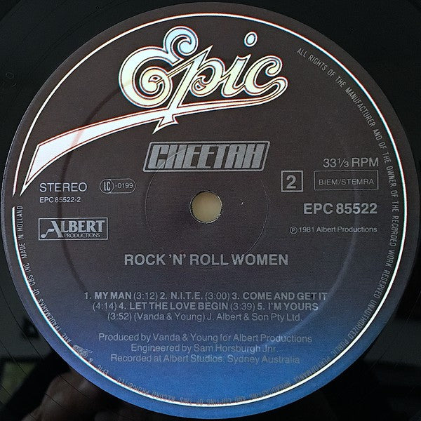 Cheetah  ~ Rock & Roll Women (Vinyl) - Djungel & Jazz