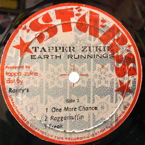 Tapper Zukie : Earth Runnings (LP, Album)