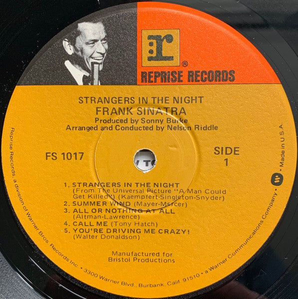 Frank Sinatra ~ Strangers In The Night (Vinyl) - Djungel & Jazz