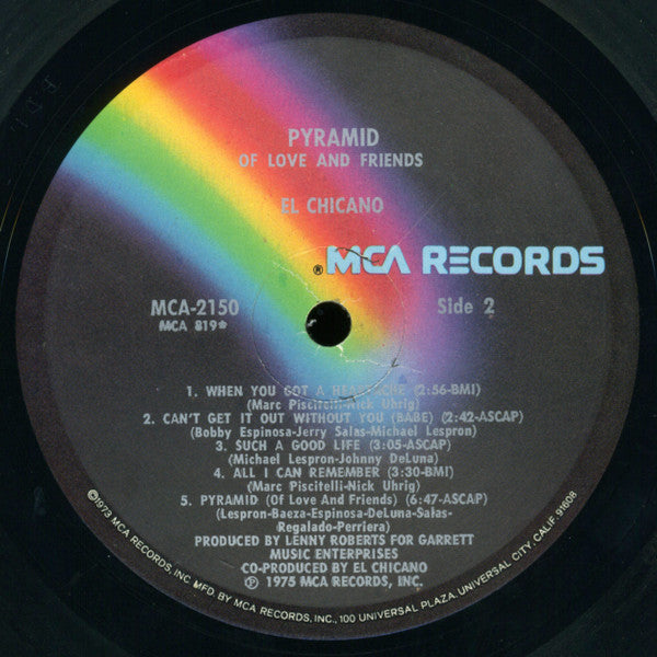 El Chicano ~ Pyramid Of Love And Friends (Vinyl) - Djungel & Jazz