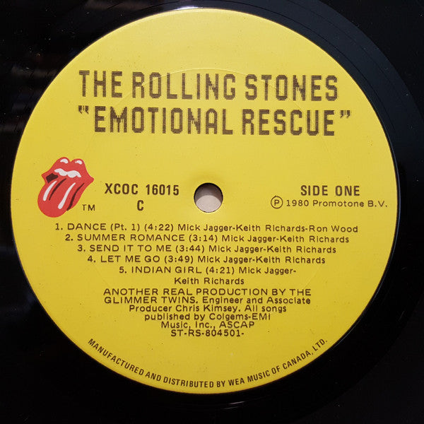 The Rolling Stones : Emotional Rescue (LP, Album, C P)