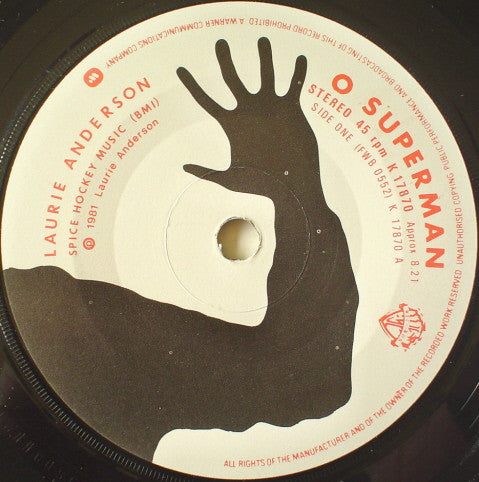 Laurie Anderson ~ O Superman (Vinyl) - Djungel & Jazz