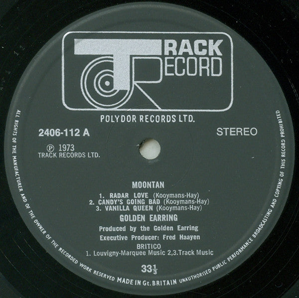 Golden Earring ~ Moontan (Vinyl) - Djungel & Jazz
