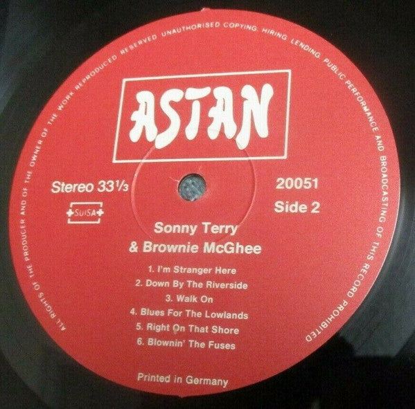 Sonny Terry & Brownie McGhee : Walk On (LP, Album)