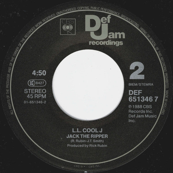 LL Cool J ~ Going Back To Cali (Vinyl) - Djungel & Jazz