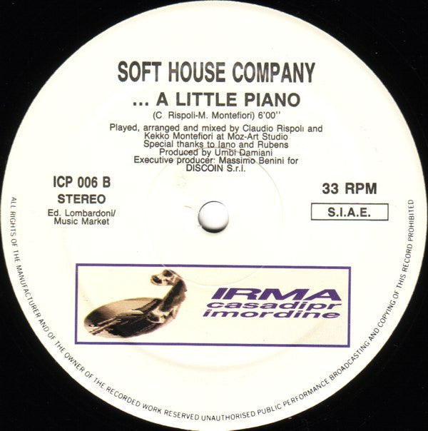 Soft House Company : What You Need... (12", Whi)