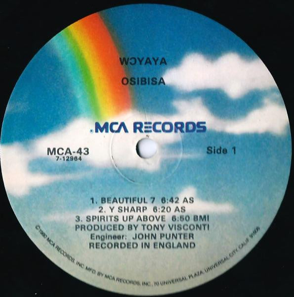 Osibisa ~ Woyaya (Vinyl) - Djungel & Jazz