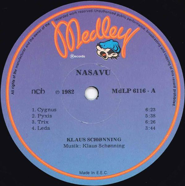 Klaus Schønning : Nasavu (LP, Album)