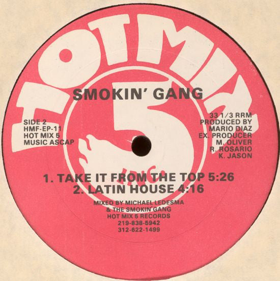 Smokin' Gang : EP (12", EP)