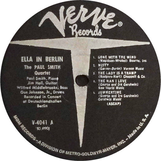 Ella Fitzgerald ~ Mack The Knife - Ella In Berlin (Vinyl) - Djungel & Jazz