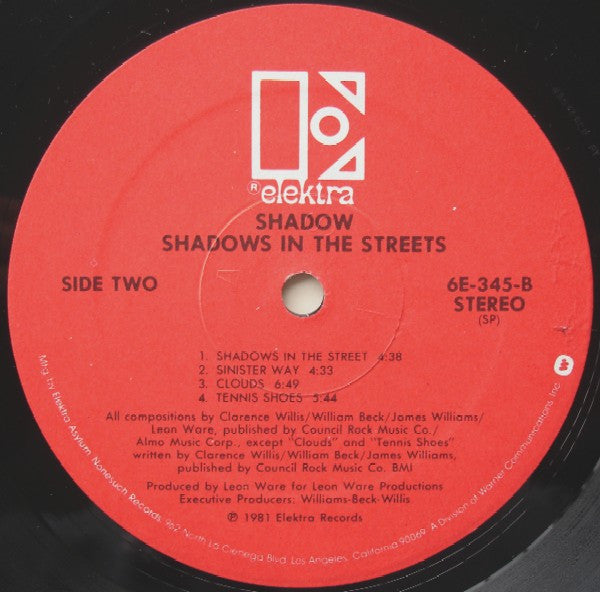 Shadow (21) : Shadows In The Streets (LP, Album)