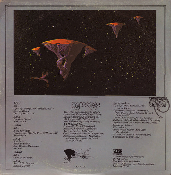 Yes ~ Yessongs (Vinyl) - Djungel & Jazz