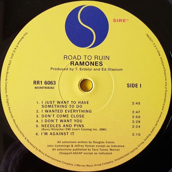 Ramones ~ Road To Ruin (Vinyl) - Djungel & Jazz