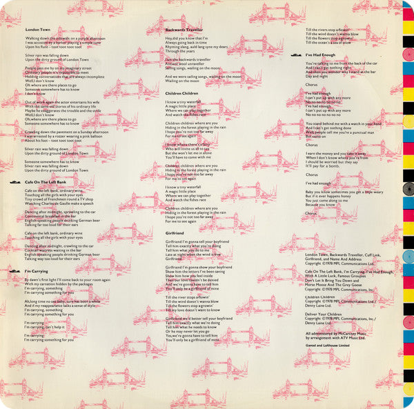 Wings ~ London Town (Vinyl) - Djungel & Jazz