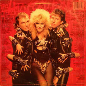 Lita Ford : Out For Blood (LP, Album, RP, HRM)