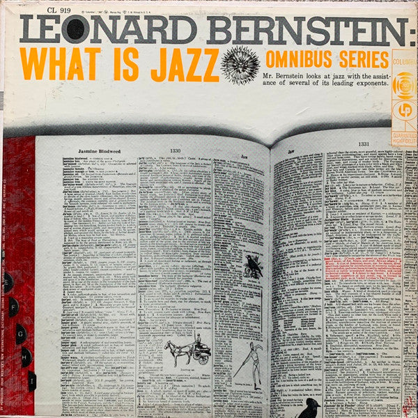 Leonard Bernstein ~ What Is Jazz? (Vinyl) - Djungel & Jazz