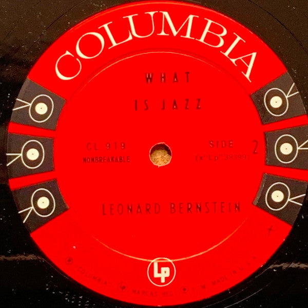 Leonard Bernstein ~ What Is Jazz? (Vinyl) - Djungel & Jazz