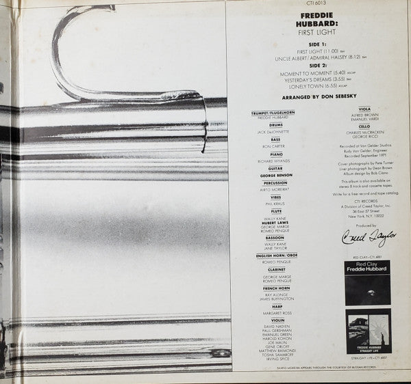 Freddie Hubbard ~ First Light (Vinyl) - Djungel & Jazz