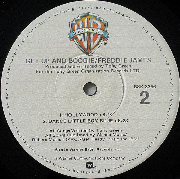Freddie James ~ Get Up And Boogie (Vinyl) - Djungel & Jazz