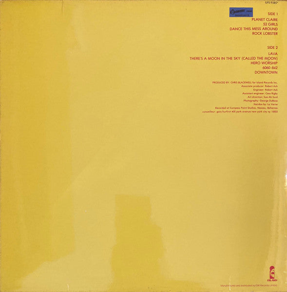 The B-52's ~ The B-52's (Vinyl) - Djungel & Jazz