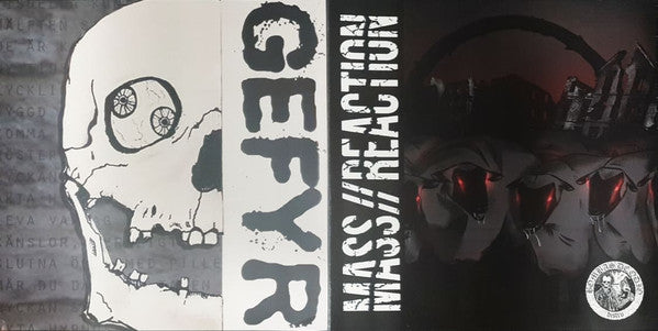 Gefyr, Mass//Reaction ~ Split 7" (Vinyl) - Djungel & Jazz