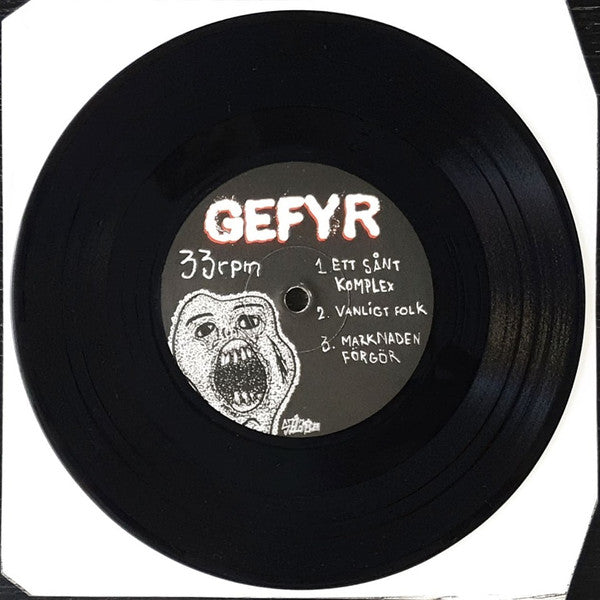 Gefyr, Mass//Reaction ~ Split 7" (Vinyl) - Djungel & Jazz