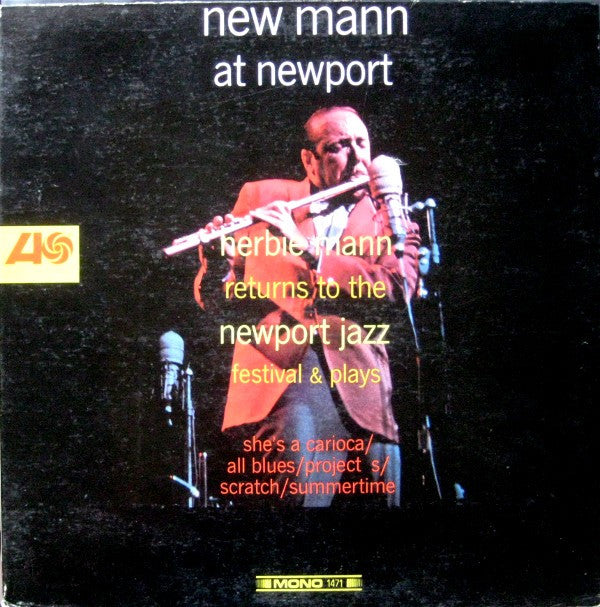Herbie Mann ~ New Mann At Newport (Vinyl) - Djungel & Jazz