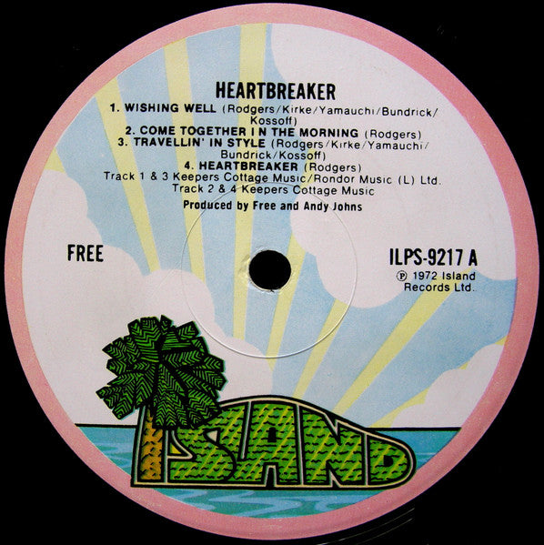 Free ~ Heartbreaker (Vinyl) - Djungel & Jazz