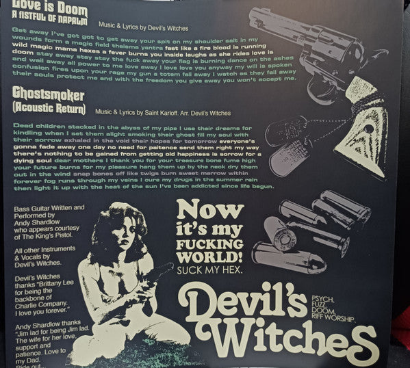 Devil's Witches / Saint Karloff ~ Coven Of The Ultra-Riff (Vinyl) - Djungel & Jazz