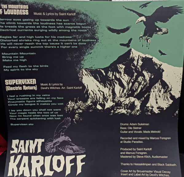Devil's Witches / Saint Karloff ~ Coven Of The Ultra-Riff (Vinyl) - Djungel & Jazz