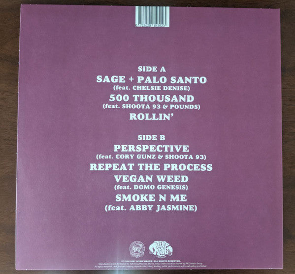 Smoke DZA : BaconEggAndTrees (LP, Ltd, Neo)
