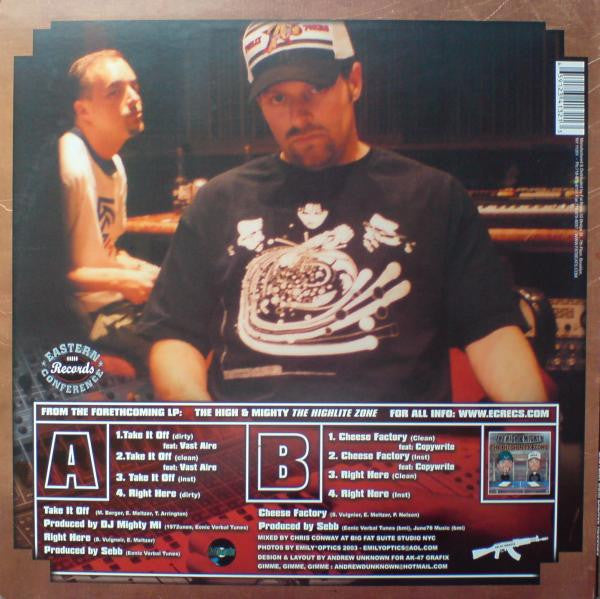 The High & Mighty ~ Take It Off (Vinyl) - Djungel & Jazz