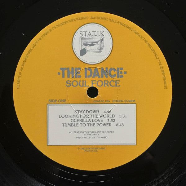 The Dance ~ Soul Force (Vinyl) - Djungel & Jazz