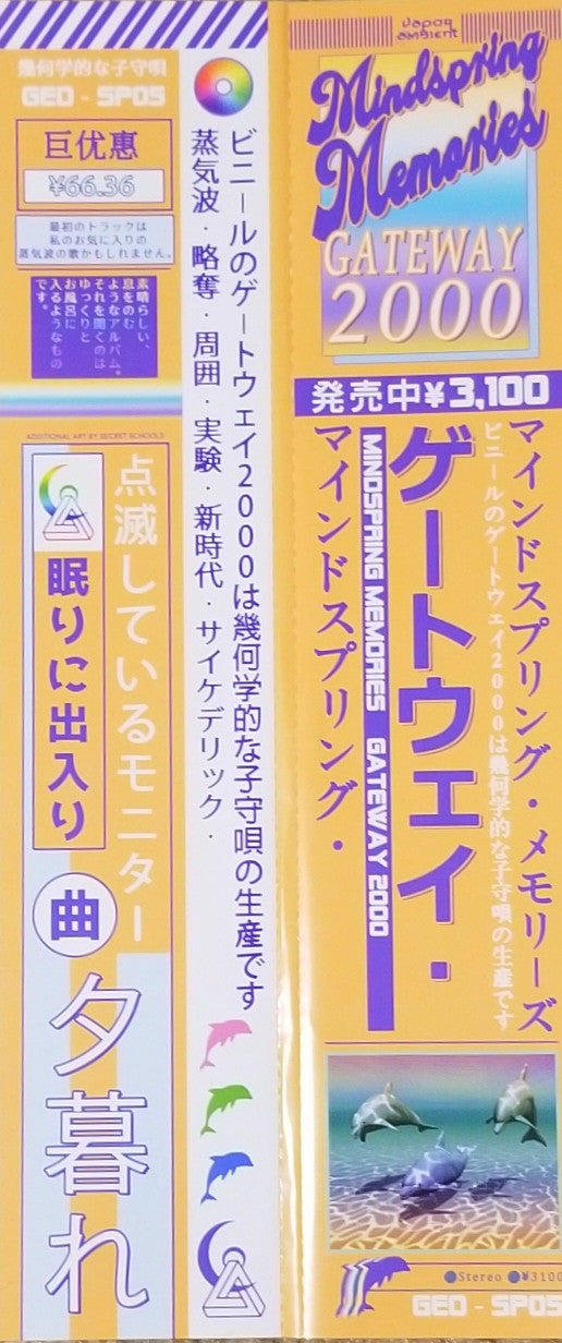 MindSpring Memories ~ GATEWAY 2000 (Vinyl) - Djungel & Jazz