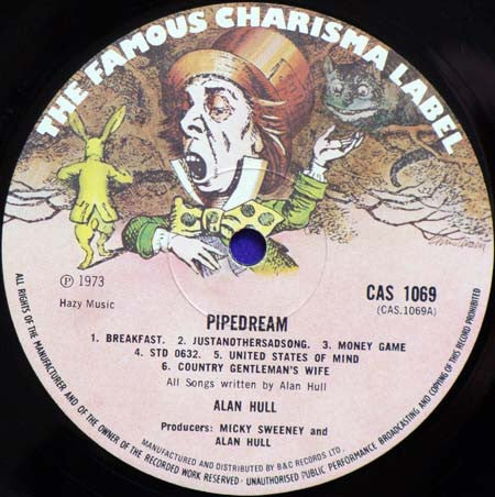 Alan Hull ~ Pipedream (Vinyl) - Djungel & Jazz