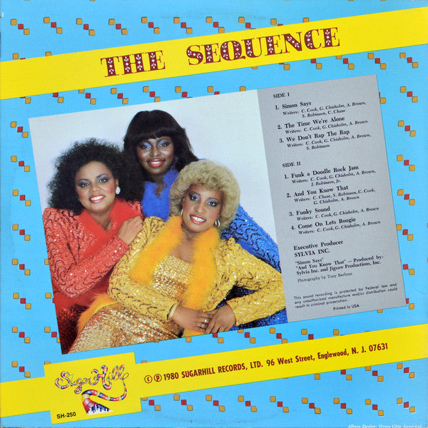 The Sequence ~ Sugar Hill Presents The Sequence (Vinyl) - Djungel & Jazz