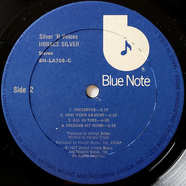 Horace Silver ~ Silver 'N Voices (Vinyl) - Djungel & Jazz