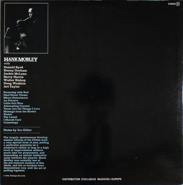 Hank Mobley ~ Messages (Vinyl) - Djungel & Jazz
