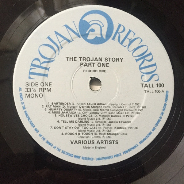 Various : The Trojan Story (Part One) (3xLP, Mono + Box, Comp, Ltd, RE, All)