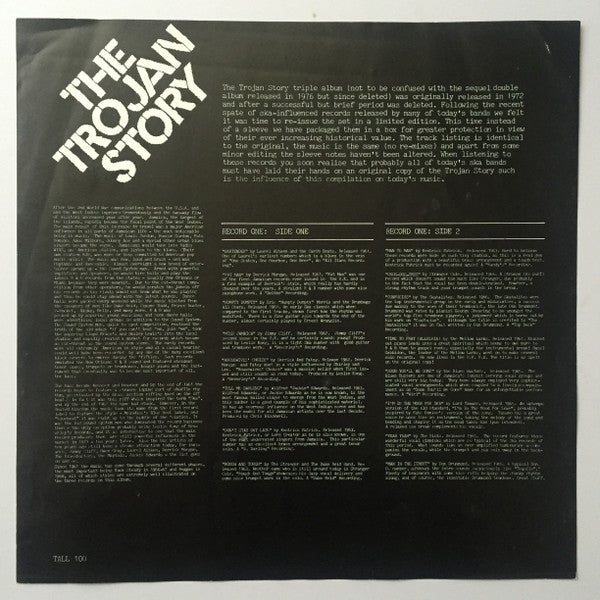 Various : The Trojan Story (Part One) (3xLP, Mono + Box, Comp, Ltd, RE, All)