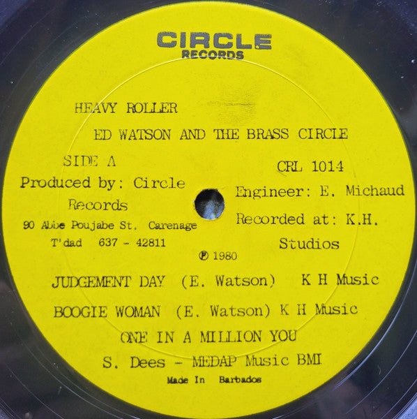 Ed Watson And The Brass Circle : Heavy Roller (LP, Album)