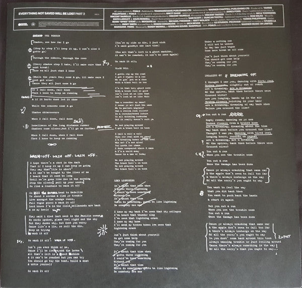 Foals ~ Everything Not Saved Will Be Lost: Part 2 (Vinyl) - Djungel & Jazz