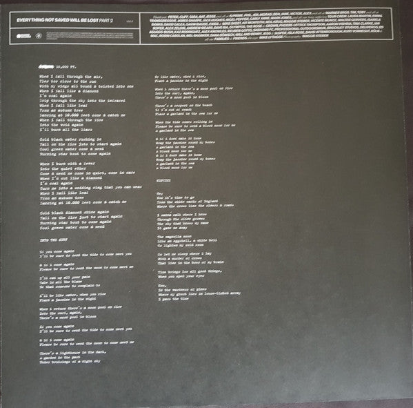 Foals ~ Everything Not Saved Will Be Lost: Part 2 (Vinyl) - Djungel & Jazz