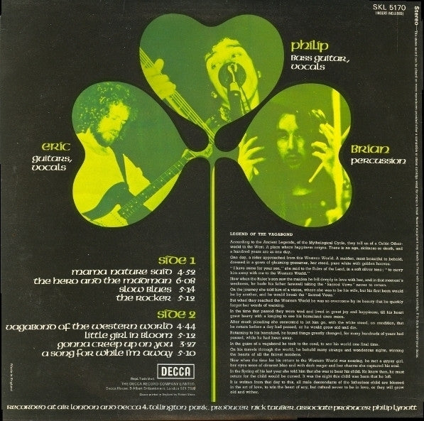 Thin Lizzy ~ Vagabonds Of The Western World (Vinyl) - Djungel & Jazz